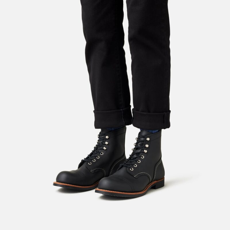 Ботинки Red Wing Iron Ranger® Men's 6-Inch Boot in Black Harness Leather 8084 Ботинки Red Wing Iron Ranger® Men's 6-Inch Boot in Black Harness Leather 8084