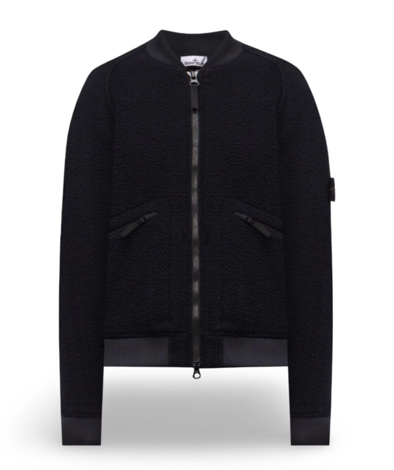 Куртка STONE ISLAND logo-patch Bomber Jacket Куртка STONE ISLAND logo-patch Bomber Jacket