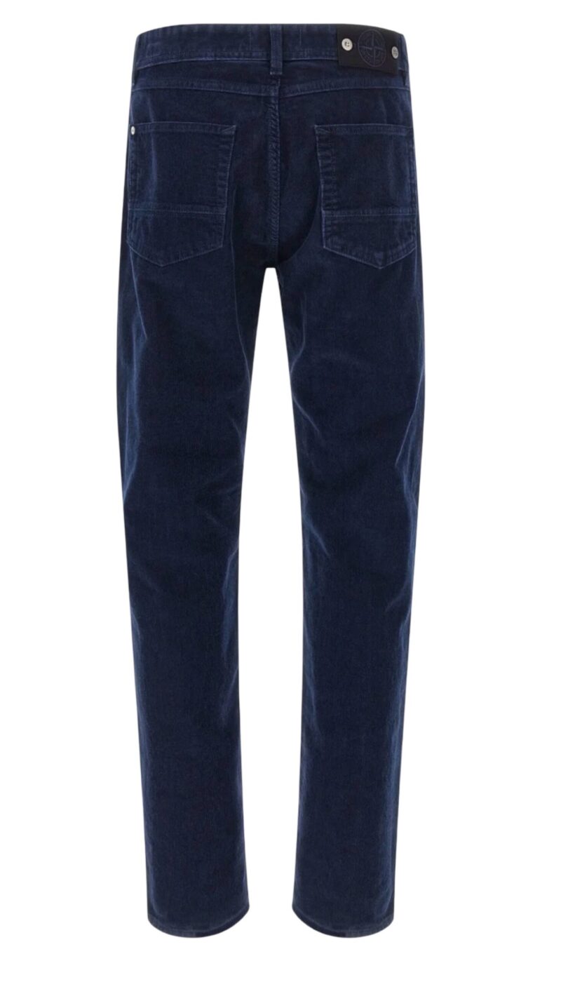Брюки STONE ISLAND indigo Micro Corduroy-Rinsed Брюки STONE ISLAND indigo Micro Corduroy-Rinsed